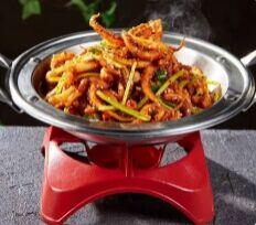 Dry Pot Squid Tentacles