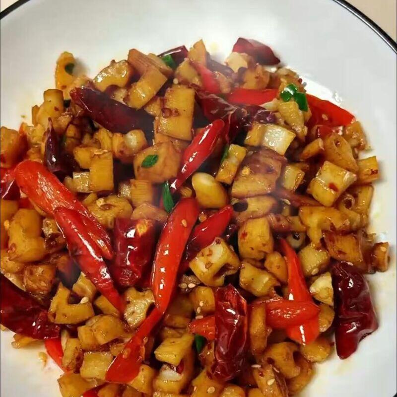 Diced Lotus Root W.chopped Chili Pepper