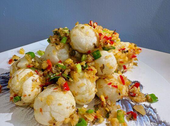 Pickled Cabbage Fried Rice Balls